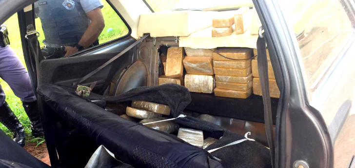 Homem é preso com mais de 50kg de drogas em Santa Adélia