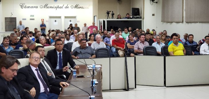 Câmara de Mirassol aprova decreto legislativo para romper contrato com a Sanessol
