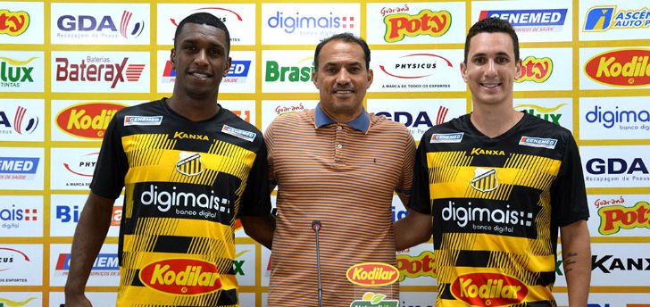 Novorizontino apresenta novos reforços para o Paulista