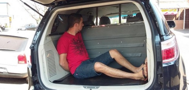 Líder de quadrilha é preso em churrascaria