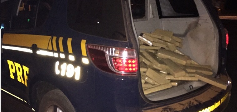90KG de maconha são apreendidos na BR-153