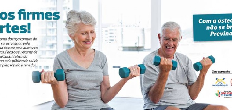 Gada lança campanha de conscientização da osteoporose 