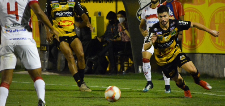 Tigre supera 'apagão', vence o São Luiz e assume a liderança do Grupo 8 da Série D