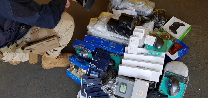 PRF apreende R$ 30 mil em mercadorias do Paraguai em Rio Preto