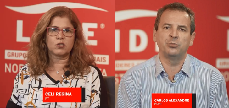 Celi Regina e Carlos Alexandre discutem propostas para Rio Preto no debate do Lide