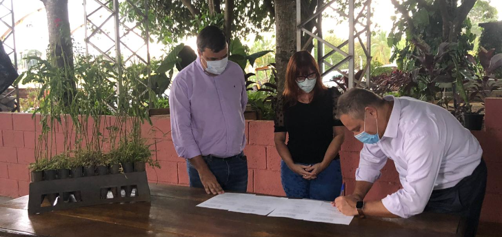 Área do antigo IPA é contemplada com doação de 85 mil mudas de árvores nativas
