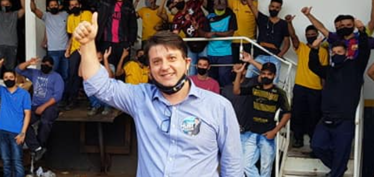 Odélio Chaves promete apoio a Edinho na Câmara de Rio Preto