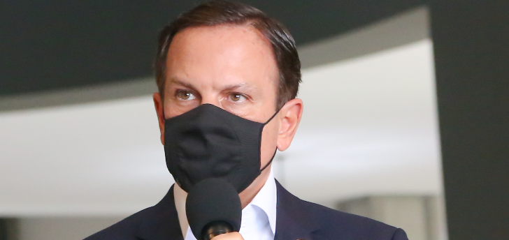 "Fase amarela não fecha comércio", diz Doria sobre novo mapa