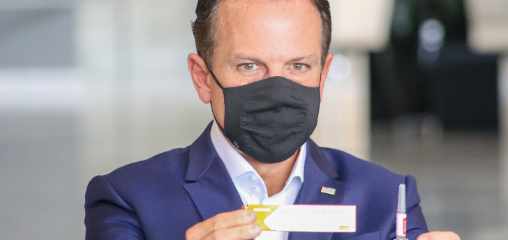 Doria garante vacinação de profissionais de saúde em 25 de janeiro