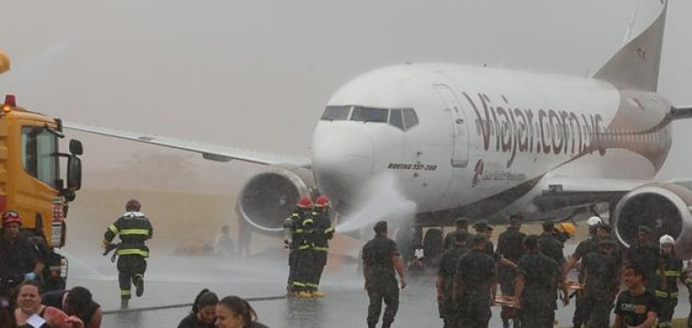 Aeroporto de Rio Preto vira cenário de simulação de acidente aéreo