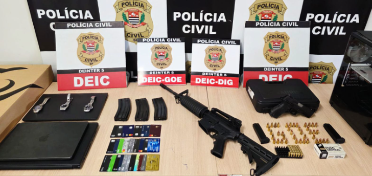 Polícia Civil prende 3 pessoas em operação contra fraude bancária