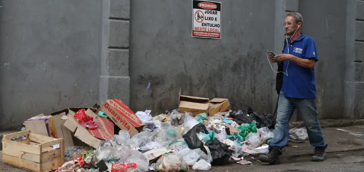 Descarte irregular de lixo soma 239 notificações em Rio Preto