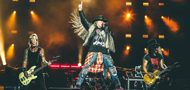 Rio Preto respira rock: cidade recebe Paulo Ricardo, Guns N’ Roses e Raimundos