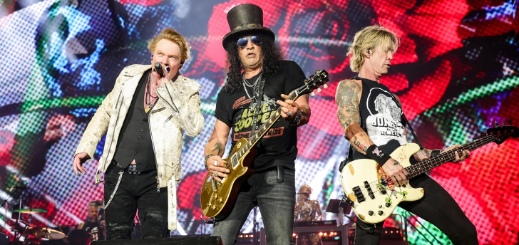 Show do Guns N’ Roses deve reunir 30 mil pessoas em Rio Preto nesta terça-feira