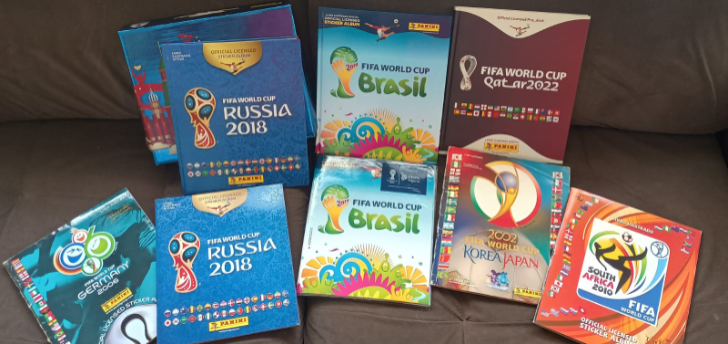 Colecionador de Rio Preto chega ao 9º álbum da Copa do Mundo