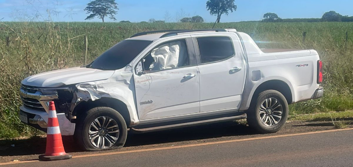 Quatro ciclistas ficam feridos após atropelamento em rodovia de Bady Bassitt