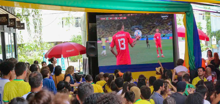 Estabelecimentos esperam aumento de 30% no movimento em dias de jogos do Brasil