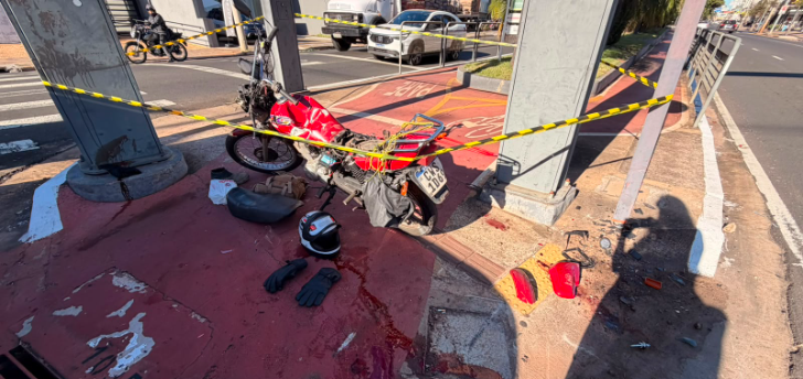 Motociclista morre em acidente na av. Bady Bassitt, em Rio Preto